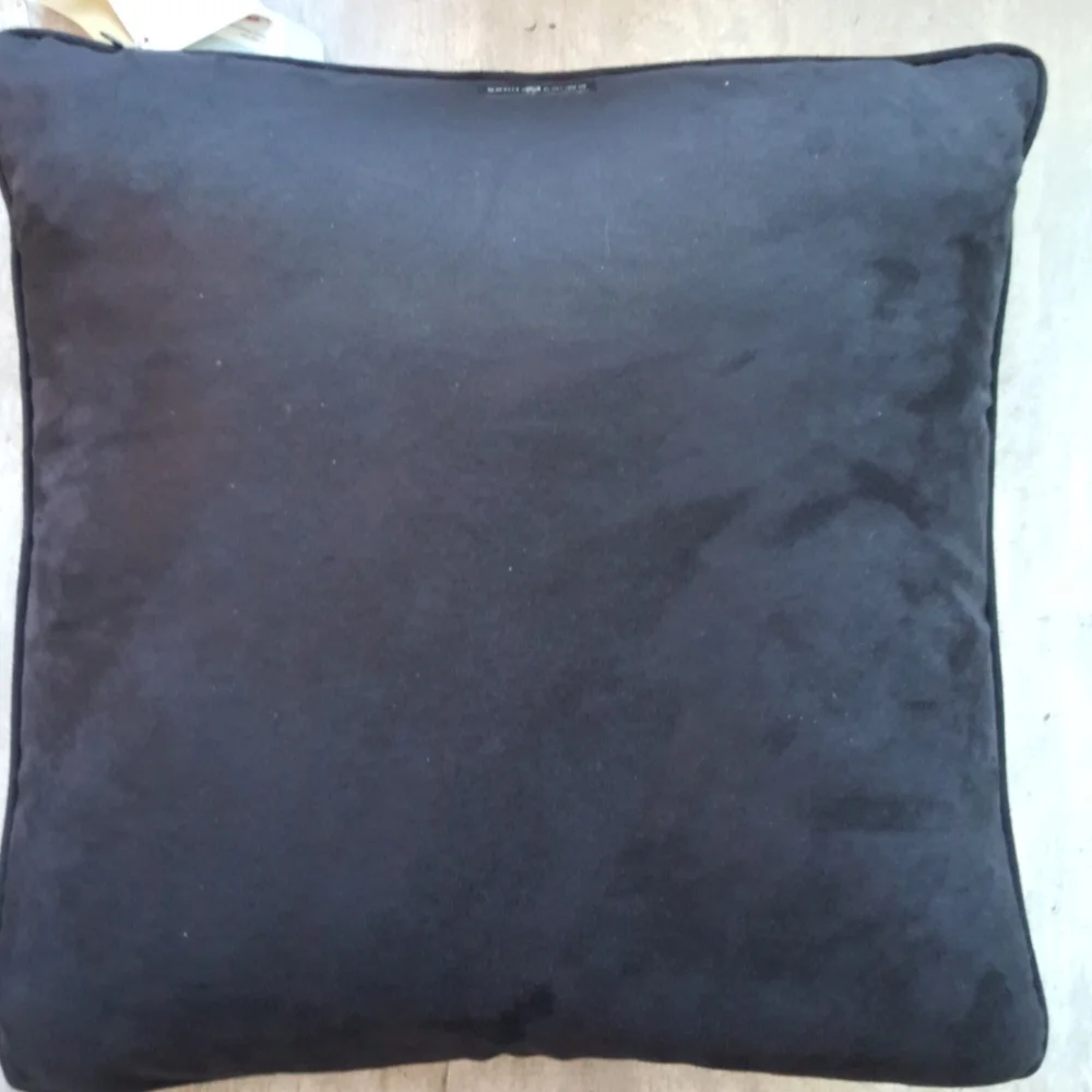 Wool Grass agnes & hoss satin/suede Pillow